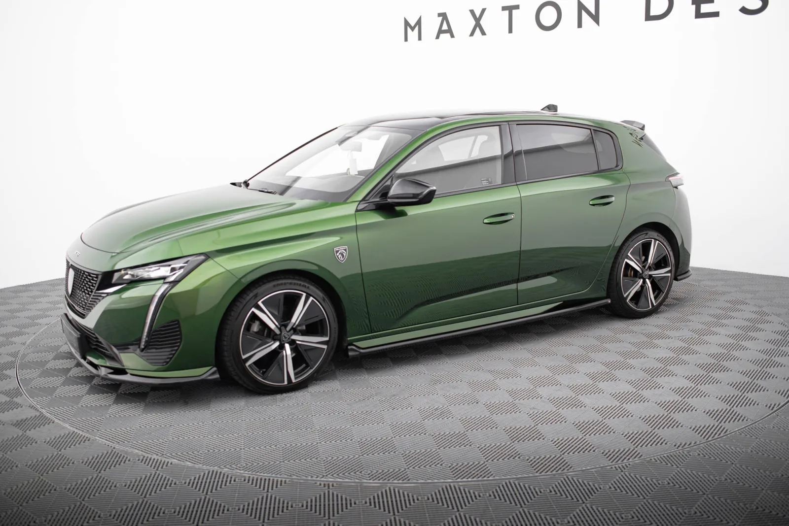 Side Skirts Diffusers compatible with Peugeot 308 GT Hatchback Mk3