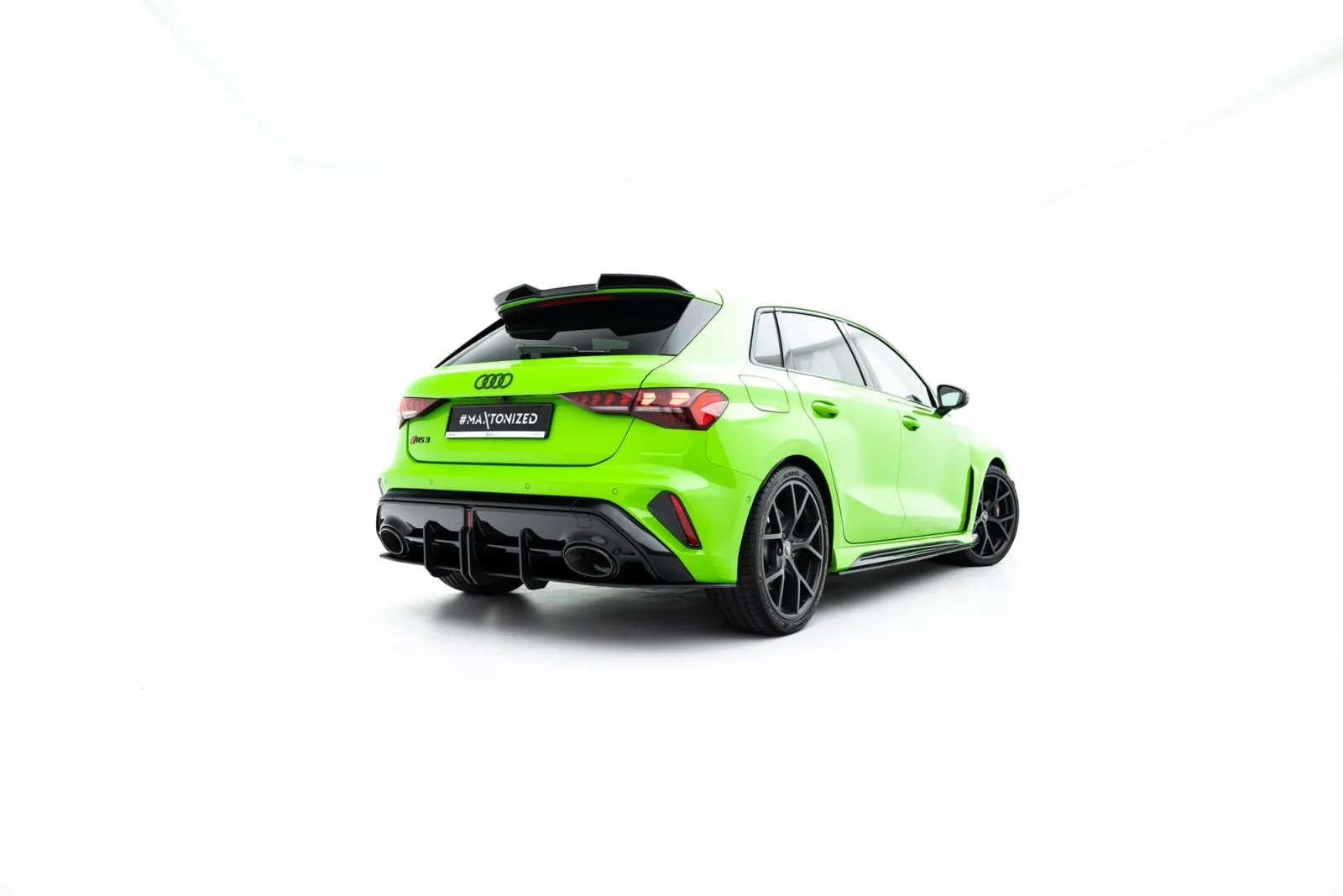 Rear Diffuser Street Pro compatible with Audi RS3 Sportback 8Y Facelift