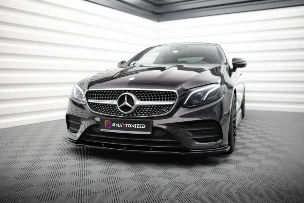 Front Splitter V.1 compatible with Mercedes-Benz E-Class W213 Coupe (C238) / Cabriolet (A238) AMG-Line / 53 AMG