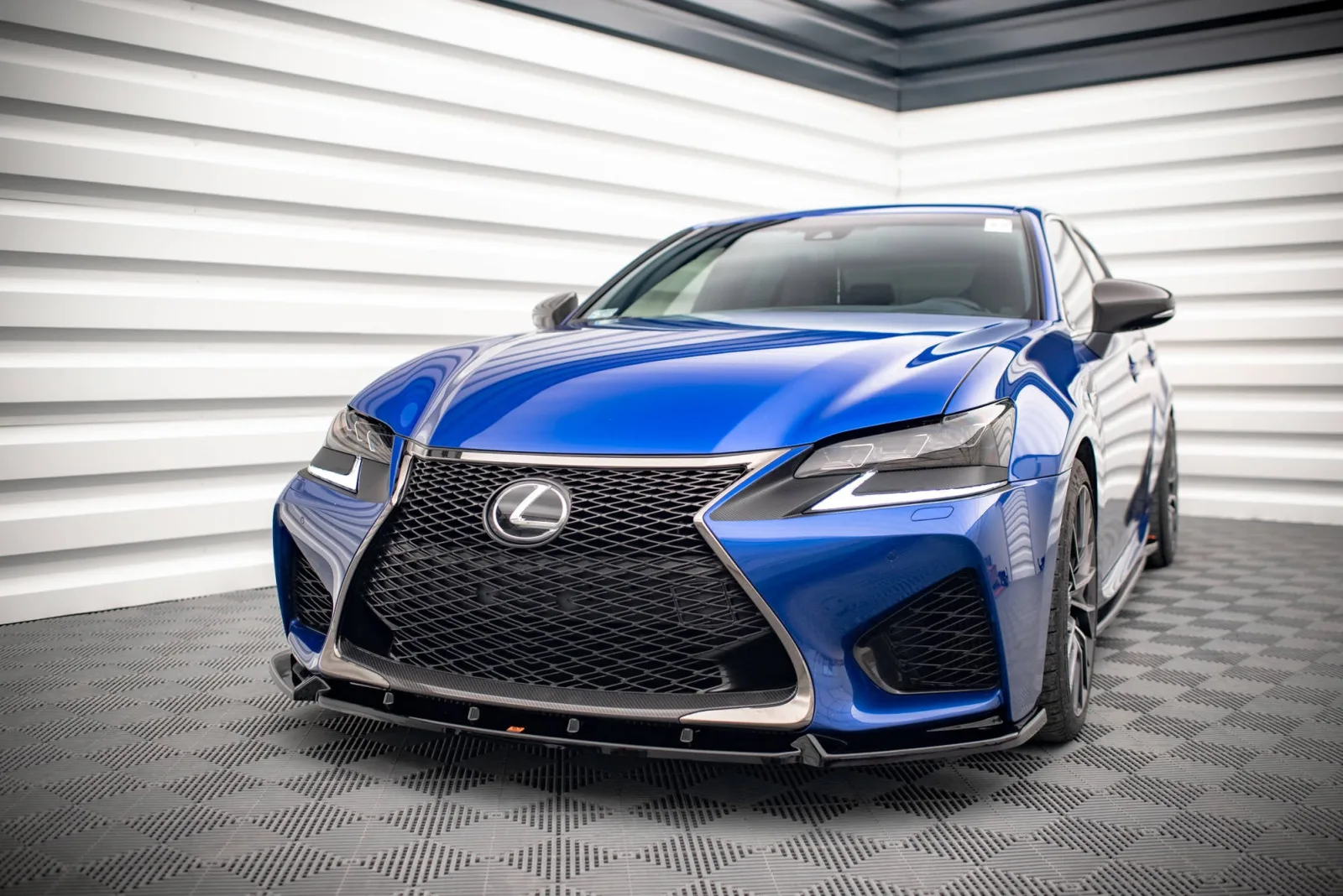 Front Splitter V.1 compatible with Lexus GS F Mk4 Facelift