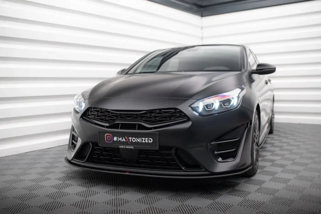 Front Splitter Street Pro compatible with Kia Proceed GT Mk3 Facelift / Ceed GT / GT - Line Mk1 Facelift