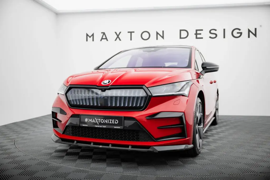 Front Splitter compatible with Skoda Enyaq Coupe iV RS