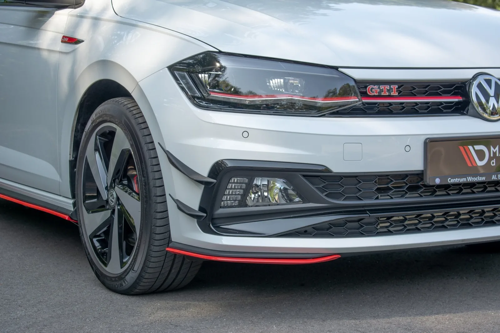 Canards compatible with Volkswagen Polo GTI Mk6