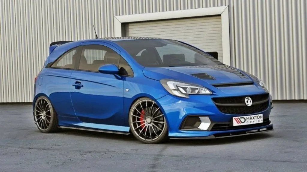 Side Skirts Diffusers compatible with Opel Corsa E OPC/VXR