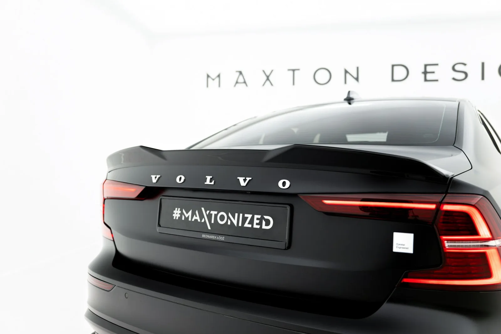 Spoiler Cap 3D compatible with Volvo S60 R-Design Mk3