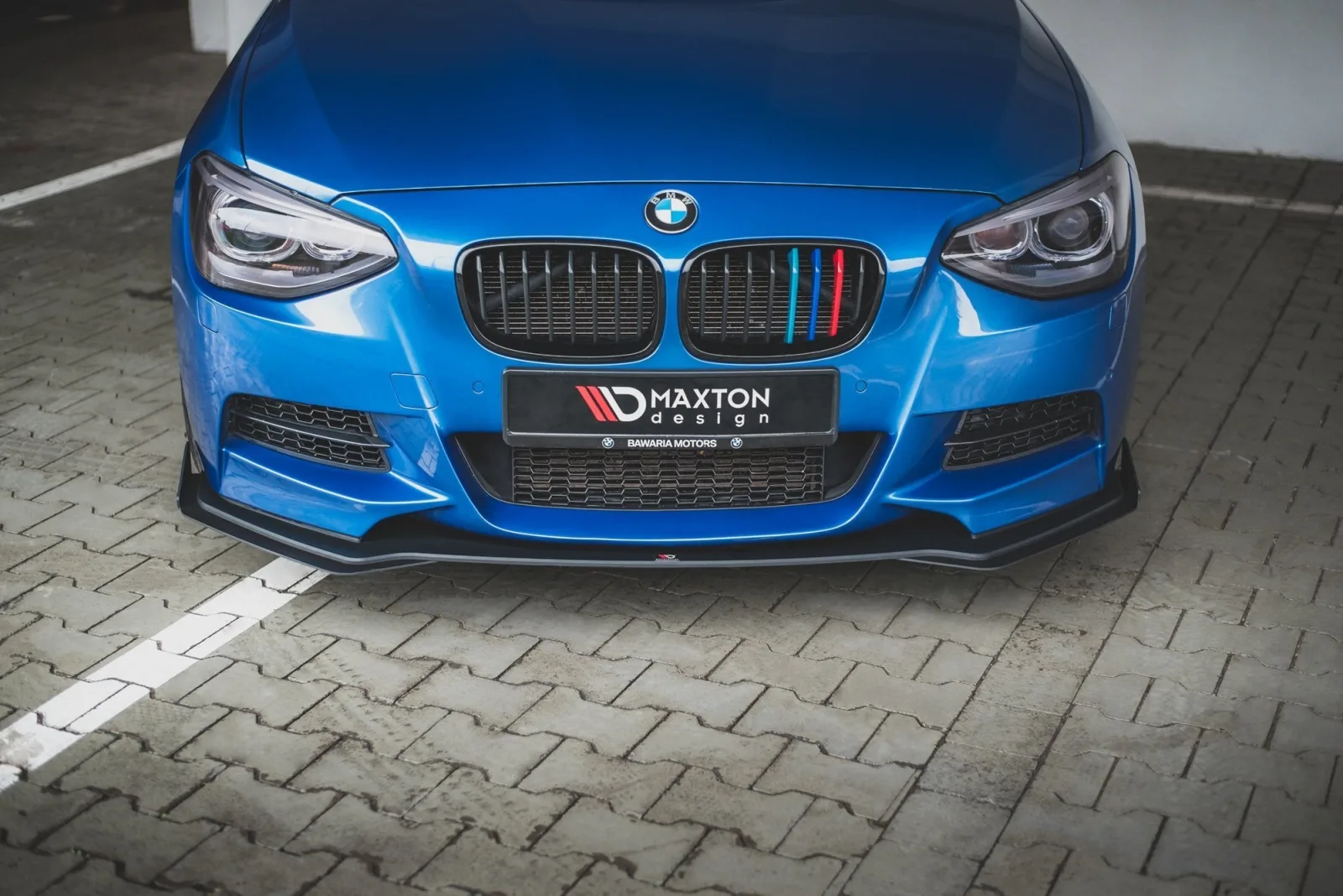 Front Splitter Street Pro + Flaps compatible with BMW M135i F20