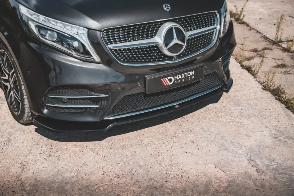 Front Splitter V.4 compatible with Mercedes-Benz V-Class AMG-Line W447