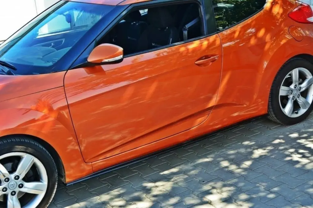 Side Skirts Diffusers compatible with Hyundai Veloster
