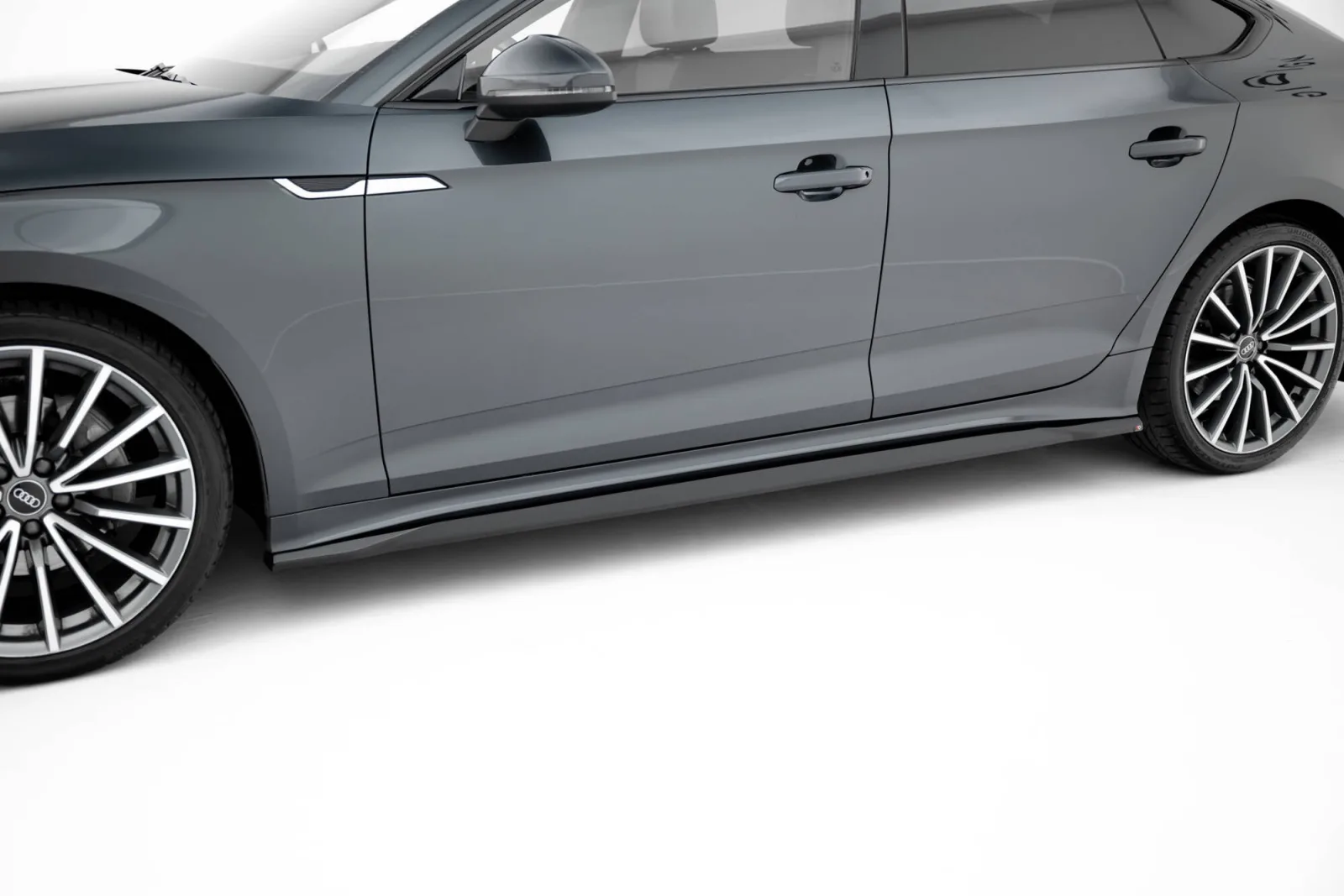Side Skirts Diffusers compatible with Audi A5 Sportback F5 Facelift