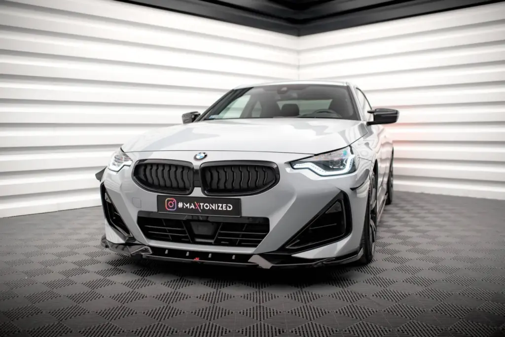 Front Splitter V.2 compatible with BMW 2 Coupe M-Pack / M240i G42