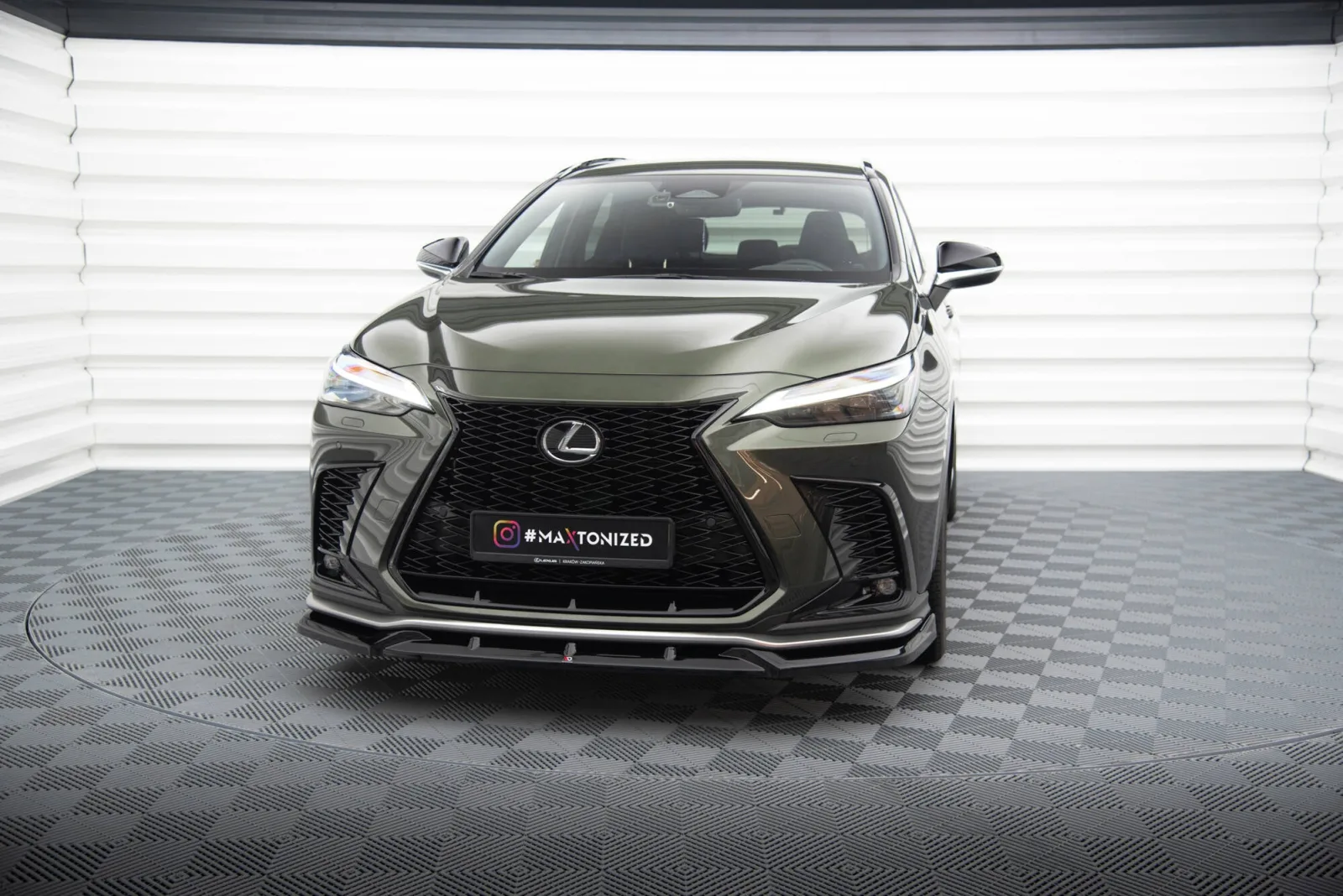 Set of Splitters compatible with Lexus NX F-Sport Mk2