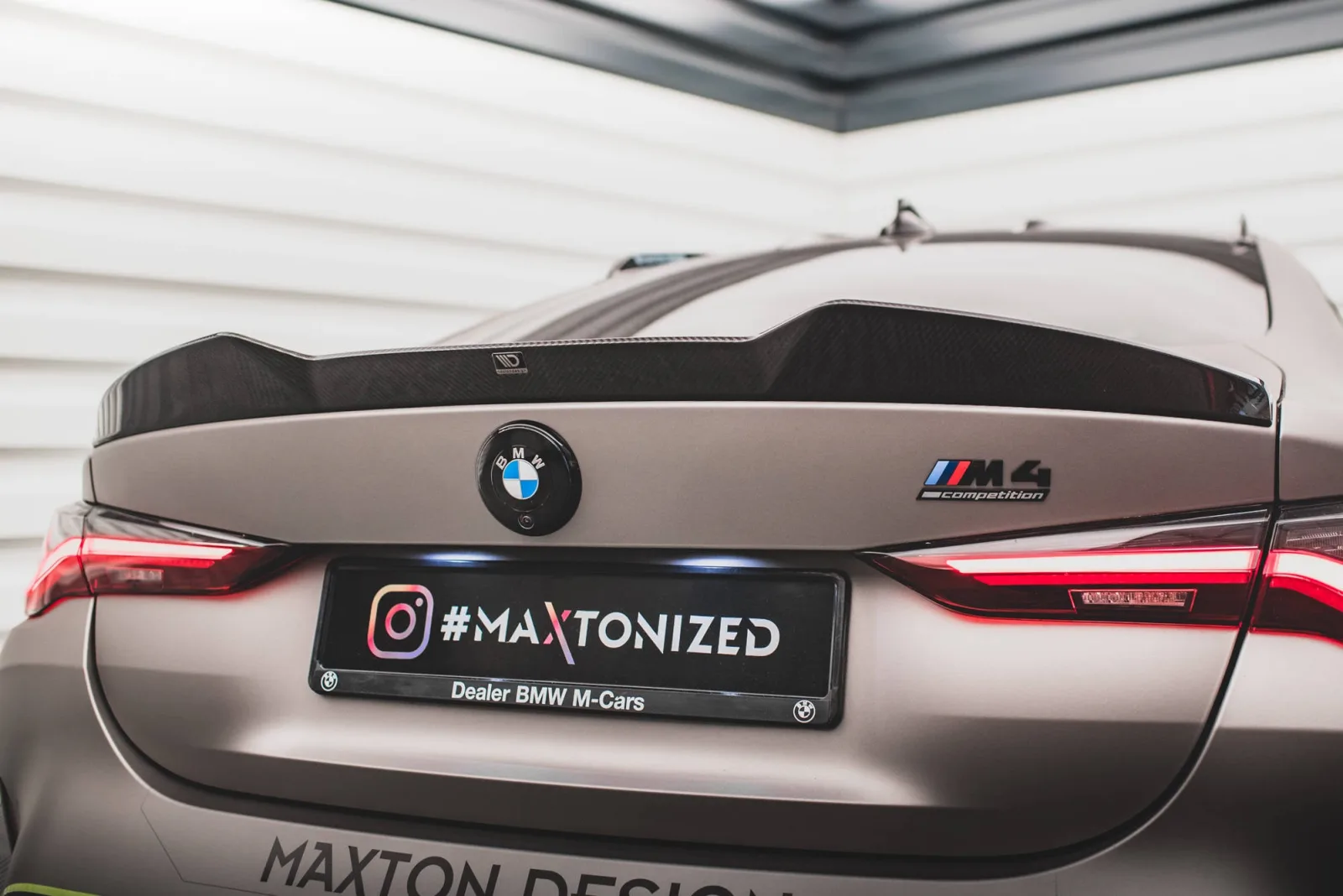 Carbon Spoiler Rear Boot Lid Prepreg compatible with BMW M4 G82 / G82 Facelift / M440i / 4 M-Pack G22 / G22 Facelift