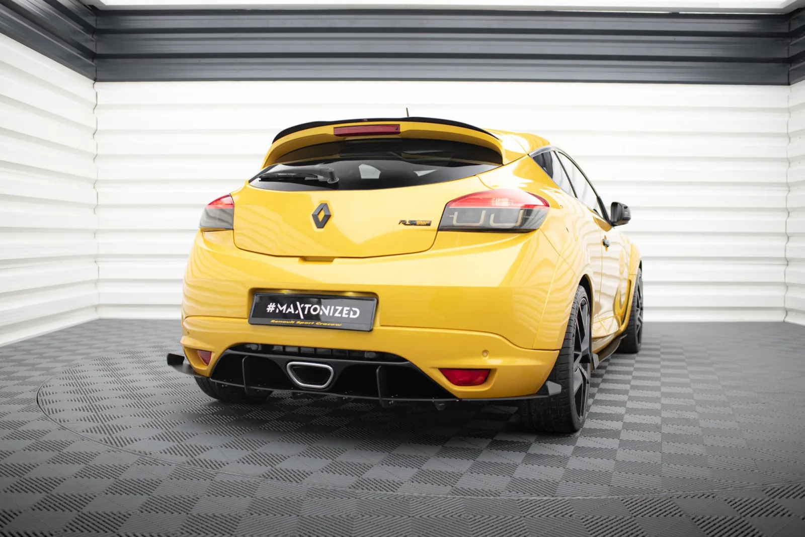 Rear Diffuser compatible with Renault Megane III RS