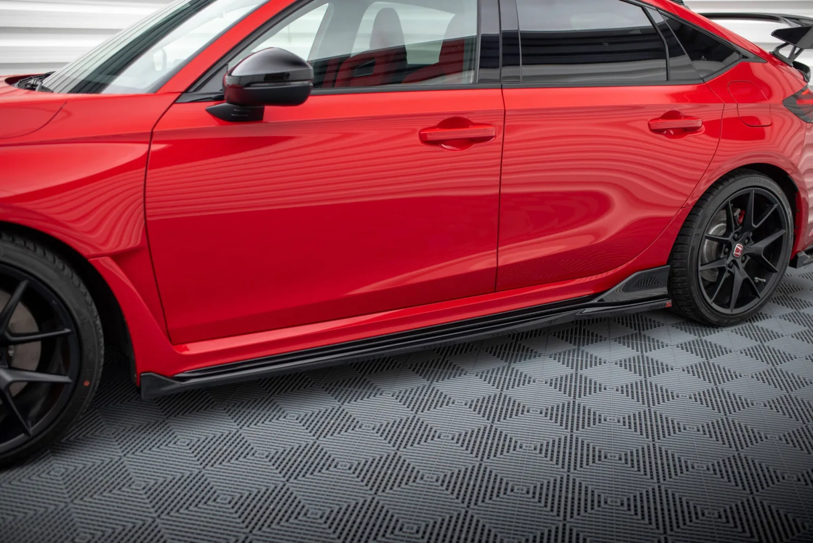 Side Skirts Diffusers V.2 compatible with Honda Civic Type-R Mk 11