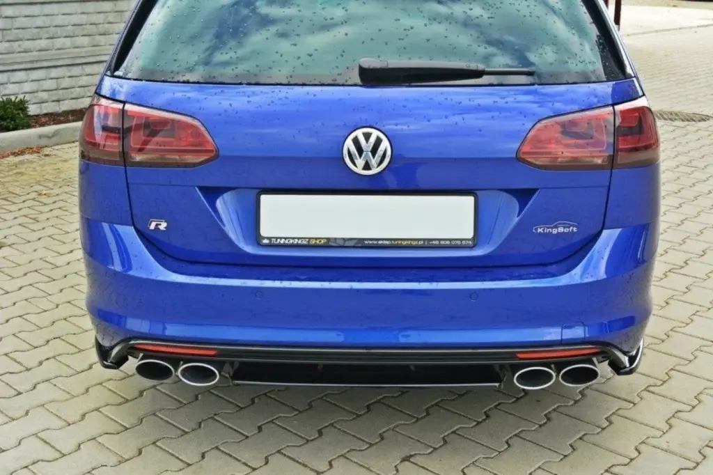 Rear Splitter compatible with VW Golf 7 R Estate (Without Diffuser)