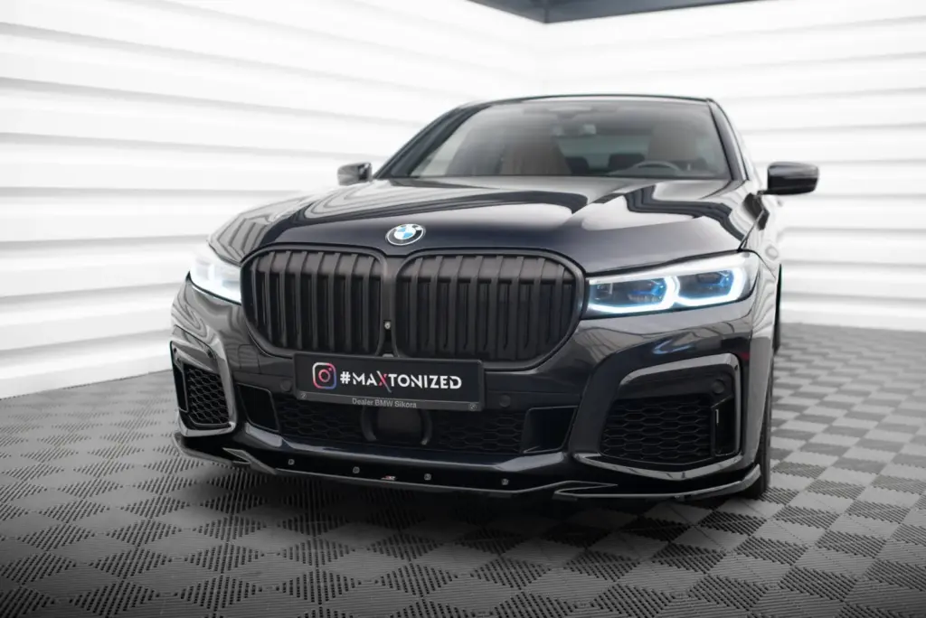 Front Splitter V.3 compatible with BMW 7 M-Pack G11 / G12 Facelift