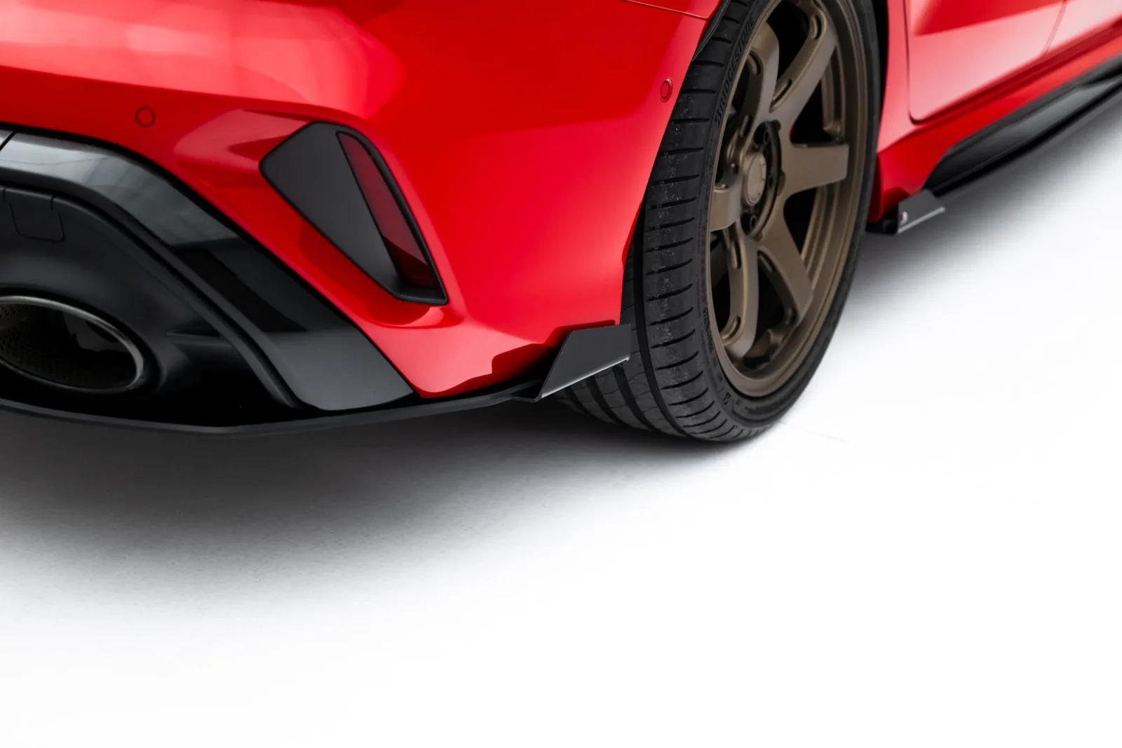 Rear Side Flaps compatible with Audi RS3 Sedan 8Y Facelift