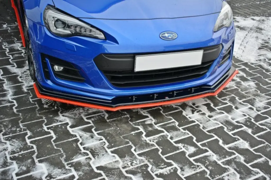 Front Splitter V.4 compatible with Subaru BRZ Mk1 Facelift