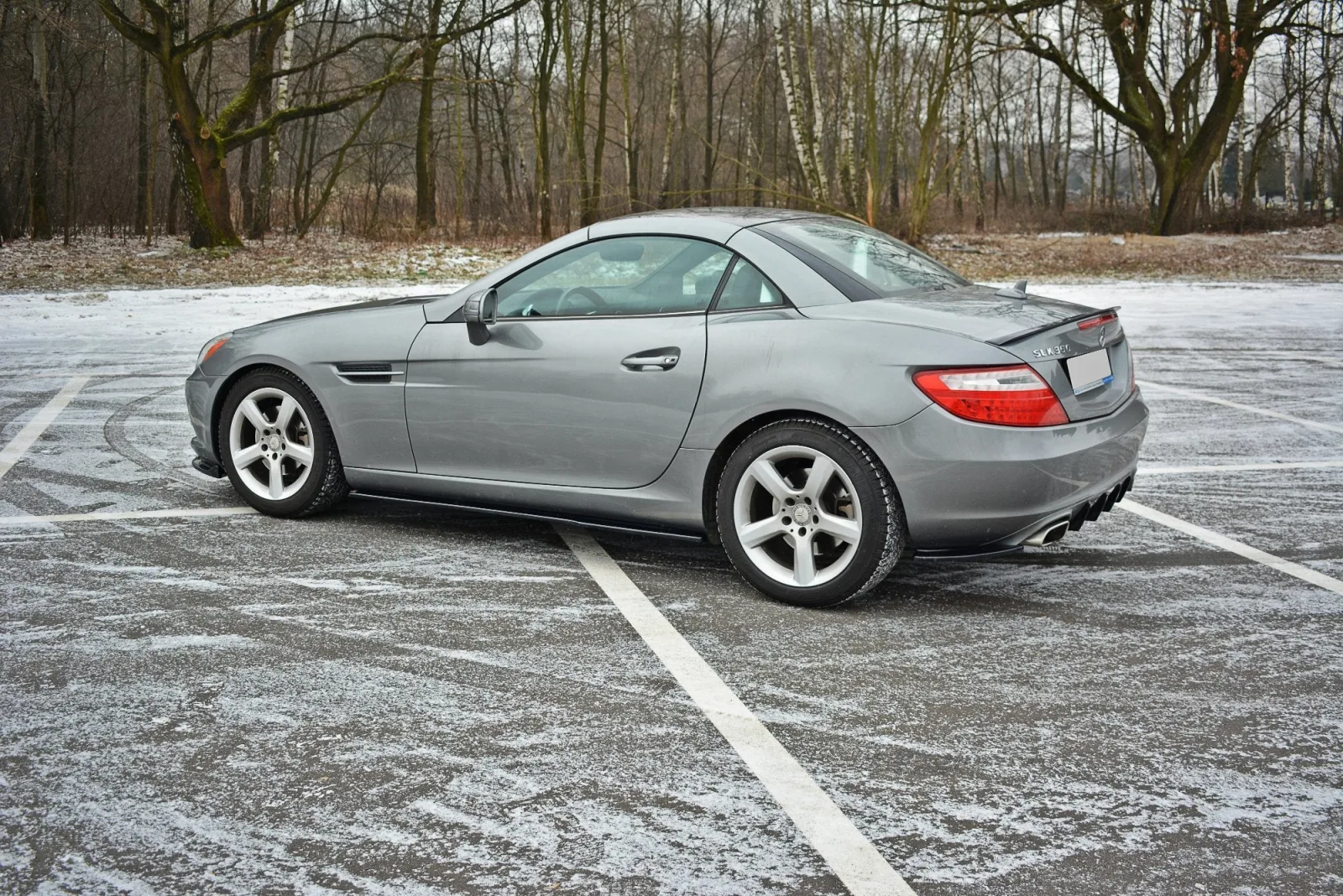 Side Skirts Diffusers compatible with Mercedes-Benz SLK R172