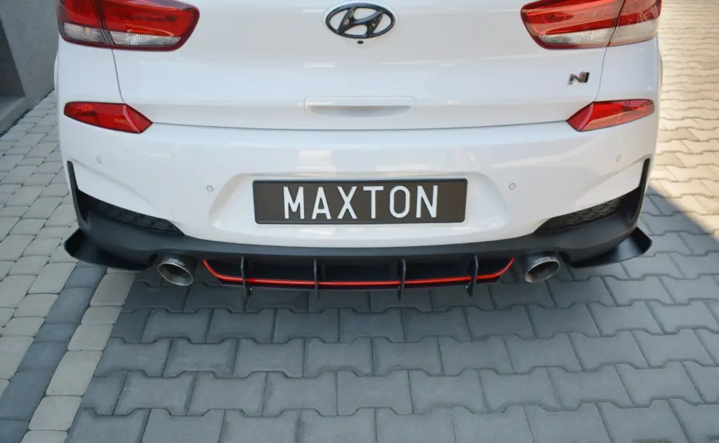 Rear Diffuser compatible with HYUNDAI I30 Mk3 N