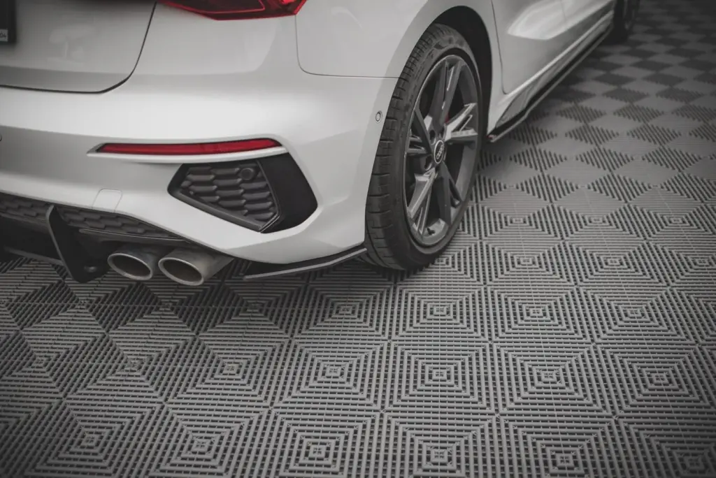 Rear Side Splitters Street Pro compatible with Audi S3 Sportback 8Y