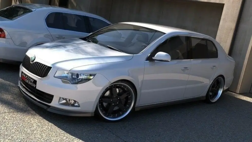 Front Splitter compatible with Skoda Superb Mk2