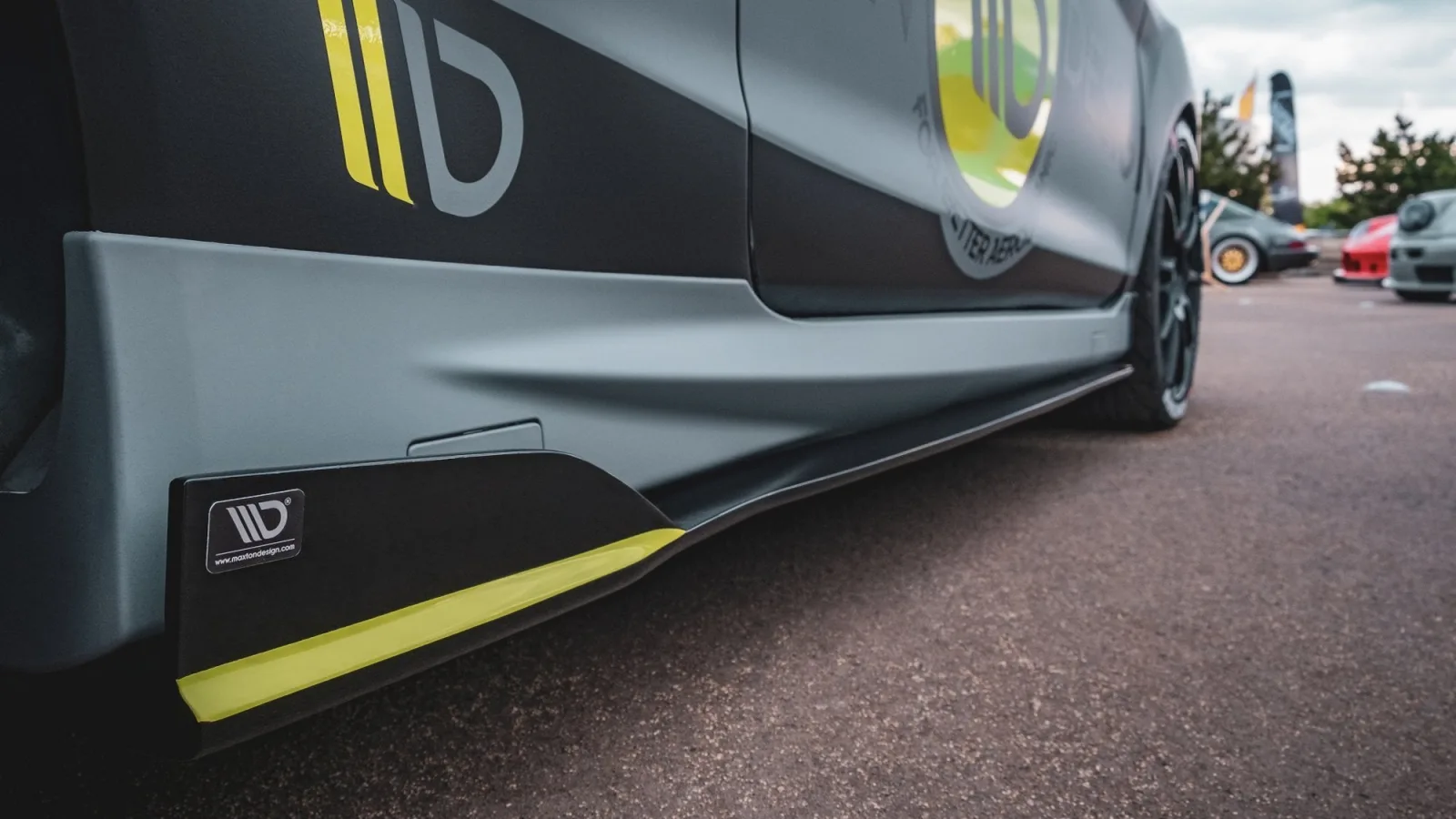 Side Skirts Diffusers compatible with Ford Fiesta 7 ST Facelift