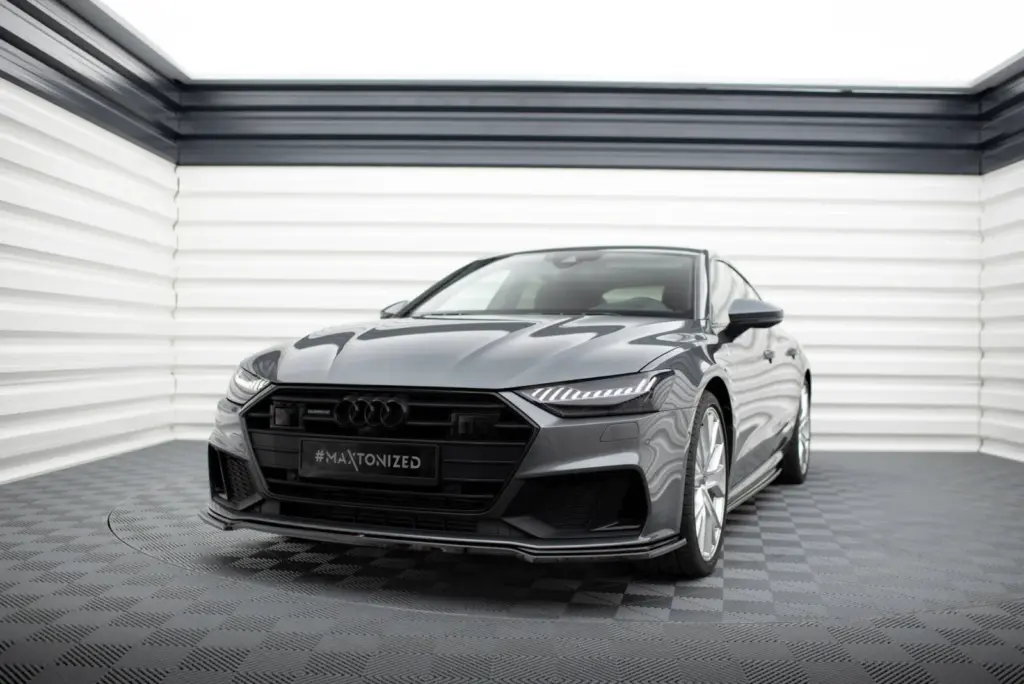 Front Splitter V.1 compatible with Audi A7 S-Line C8 / S7 C8 / C8 Facelift / S7 Facelift