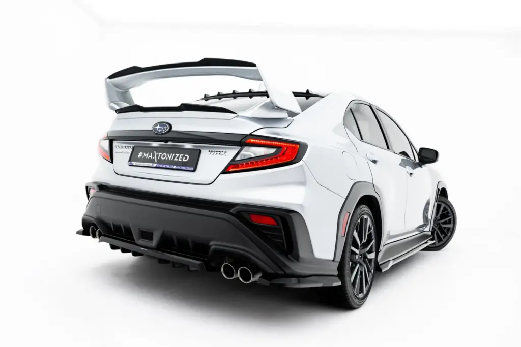 Rear Splitter (With Diffuser) compatible with Subaru WRX STI Mk2