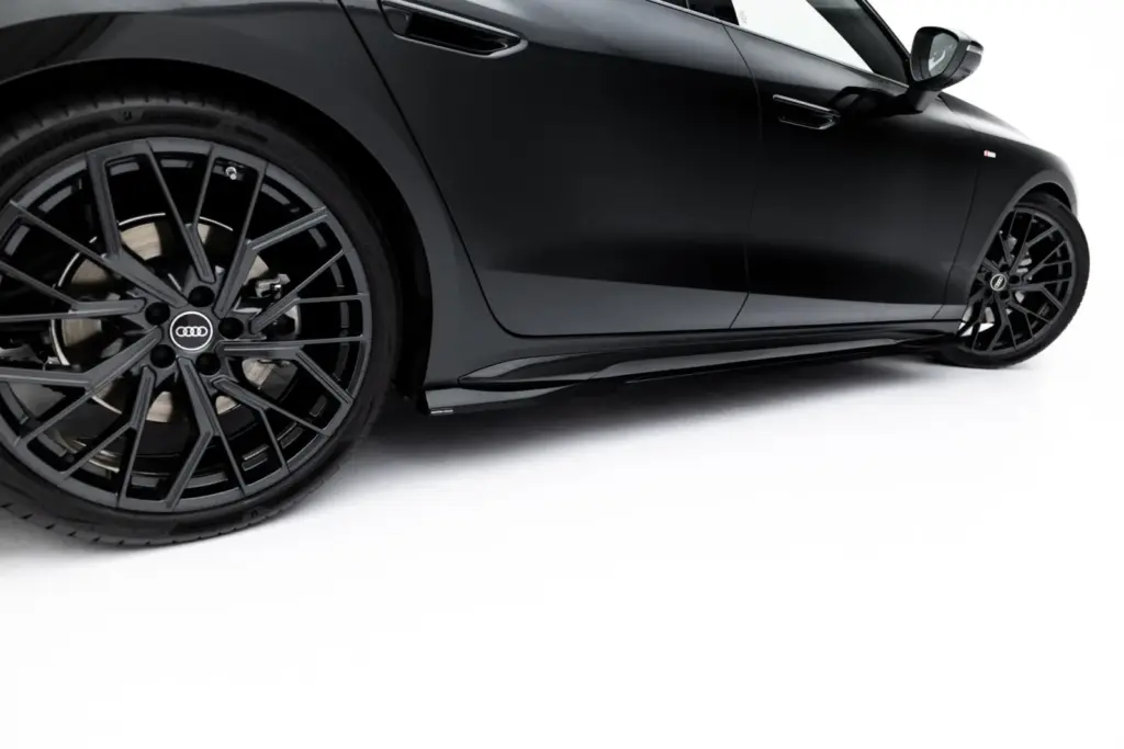 Side Skirts Diffusers V.1 compatible with Audi A6 S-Line C9