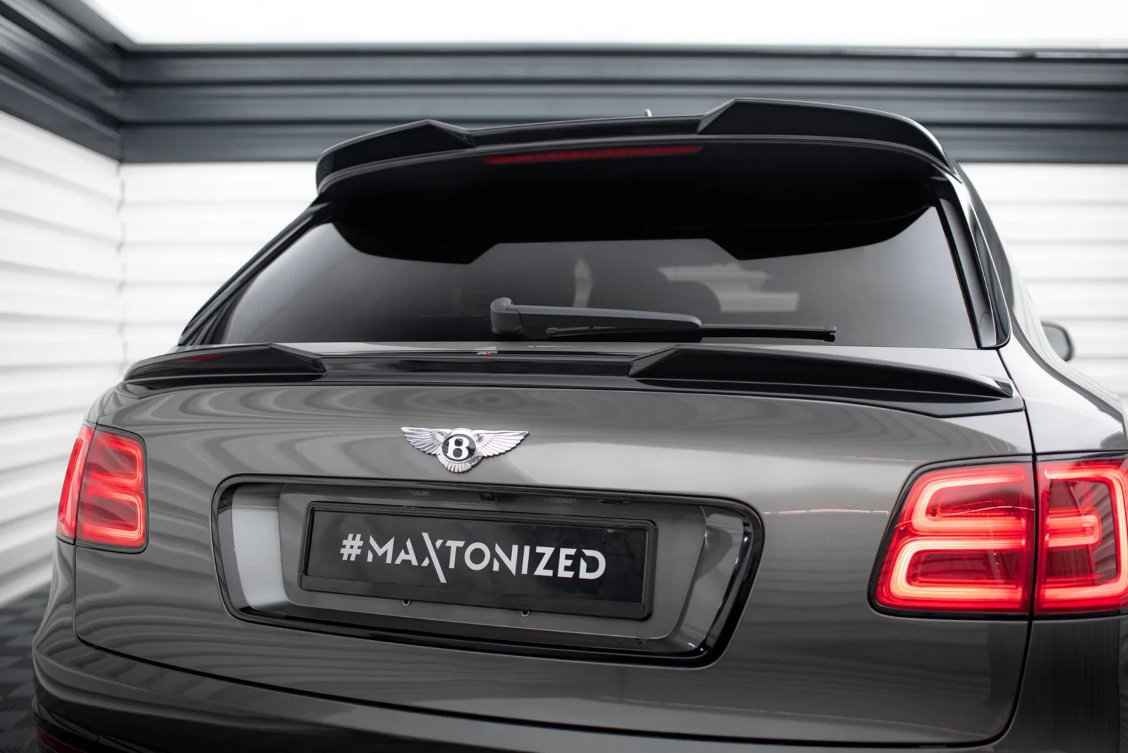 Lower Spoiler Extension 3D compatible with Bentley Bentayga Mk1