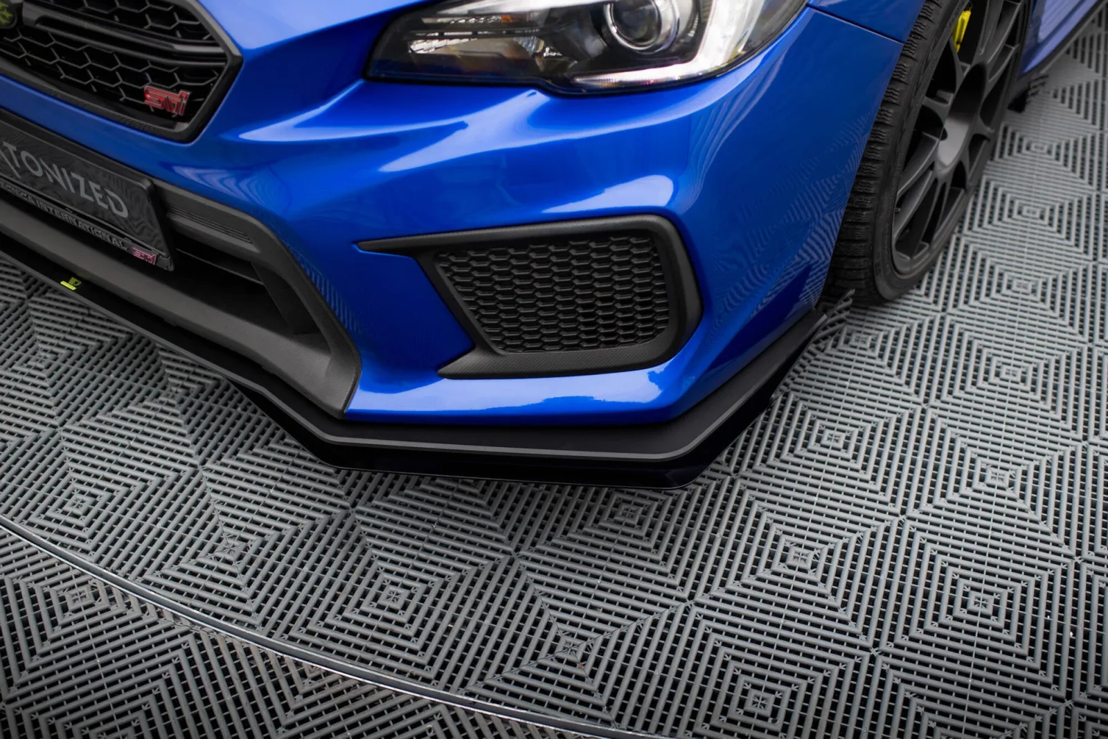 Front Flaps compatible with Subaru WRX STI Mk1 Facelift