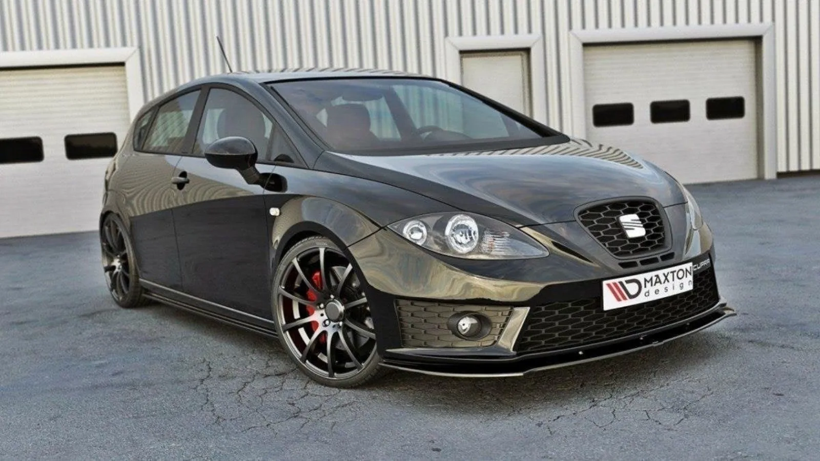 Front Splitter compatible with Seat Leon II Cupra FR Facelift V.1