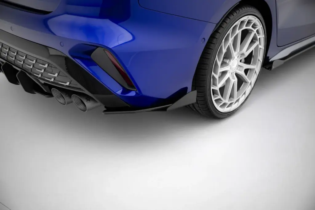 Rear Side Splitters Street Pro + Flaps compatible with Audi S3 Sedan 8Y Facelift