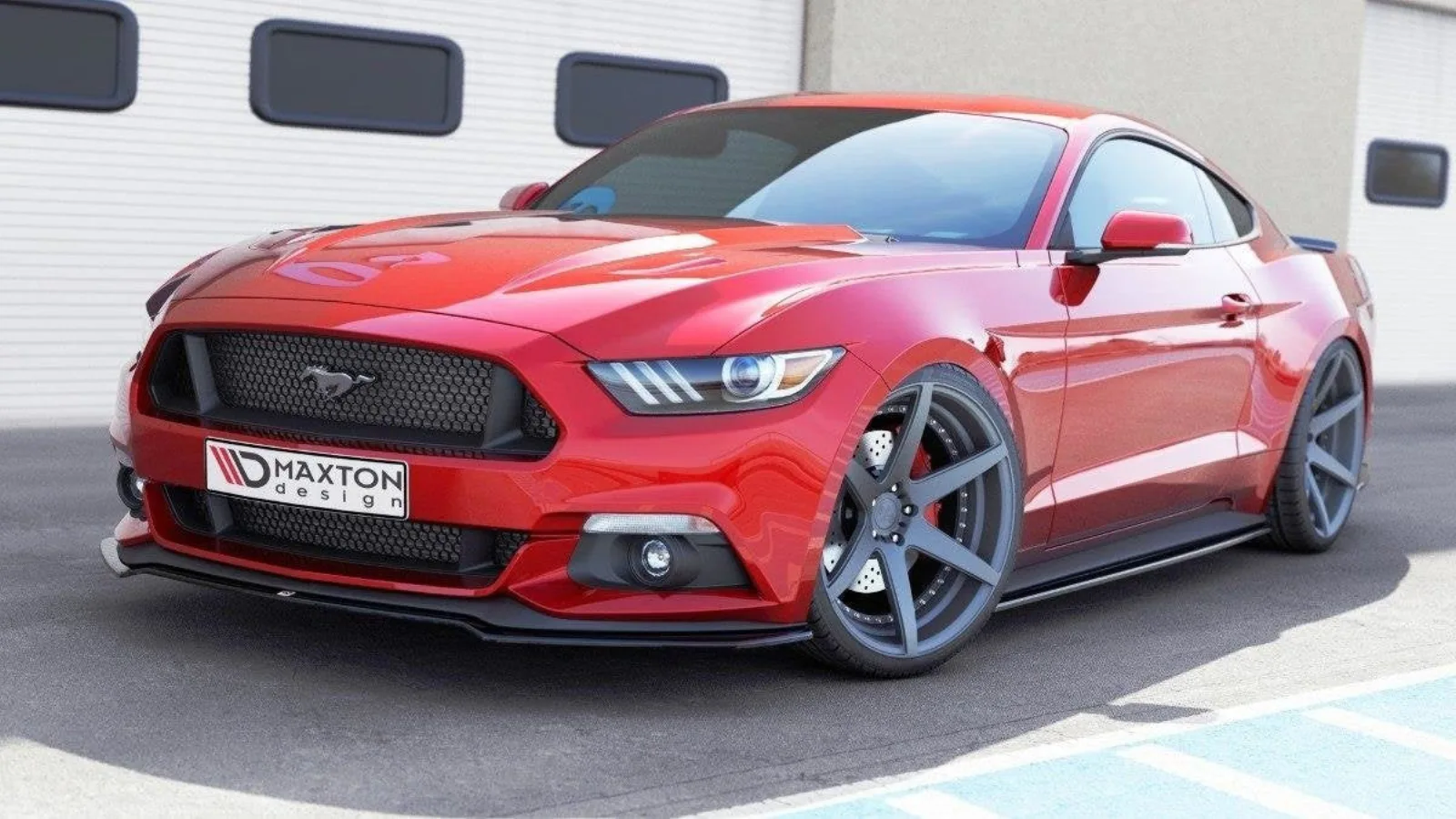 Front Splitter compatible with Ford Mustang Mk6
