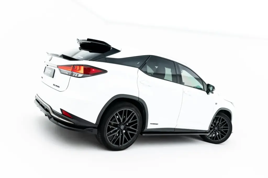 Side Skirts Diffusers compatible with Lexus RX F-Sport Mk4 Facelift (Version without factory side steps)