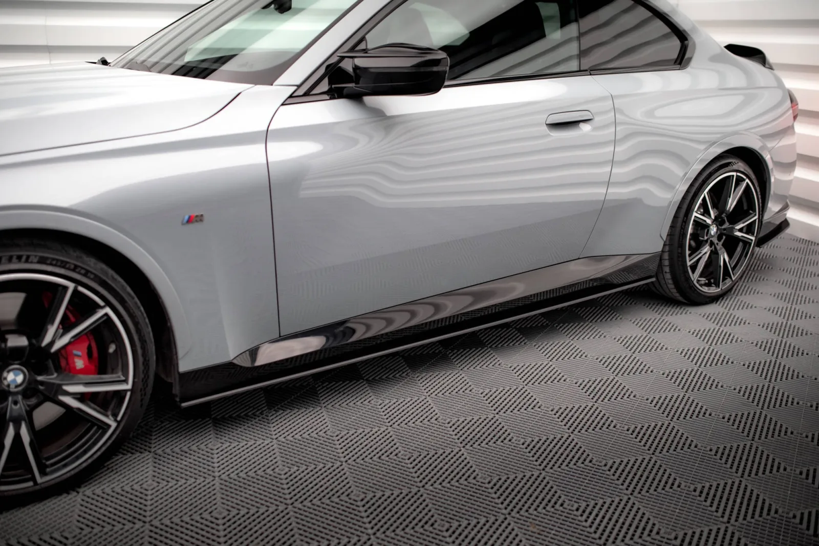 Side Skirts Diffusers Street Pro compatible with BMW 2 Coupe M-Pack / M240i G42