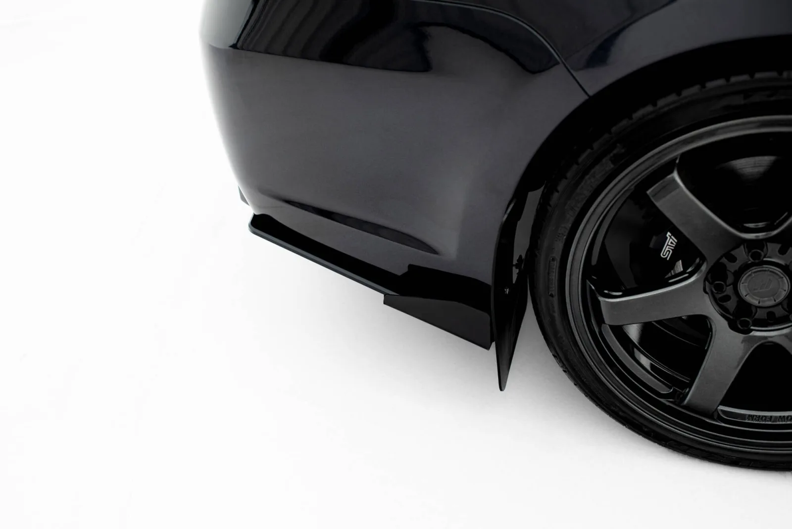 Rear Side Flaps compatible with Subaru Impreza WRX STI Mk3 Facelift