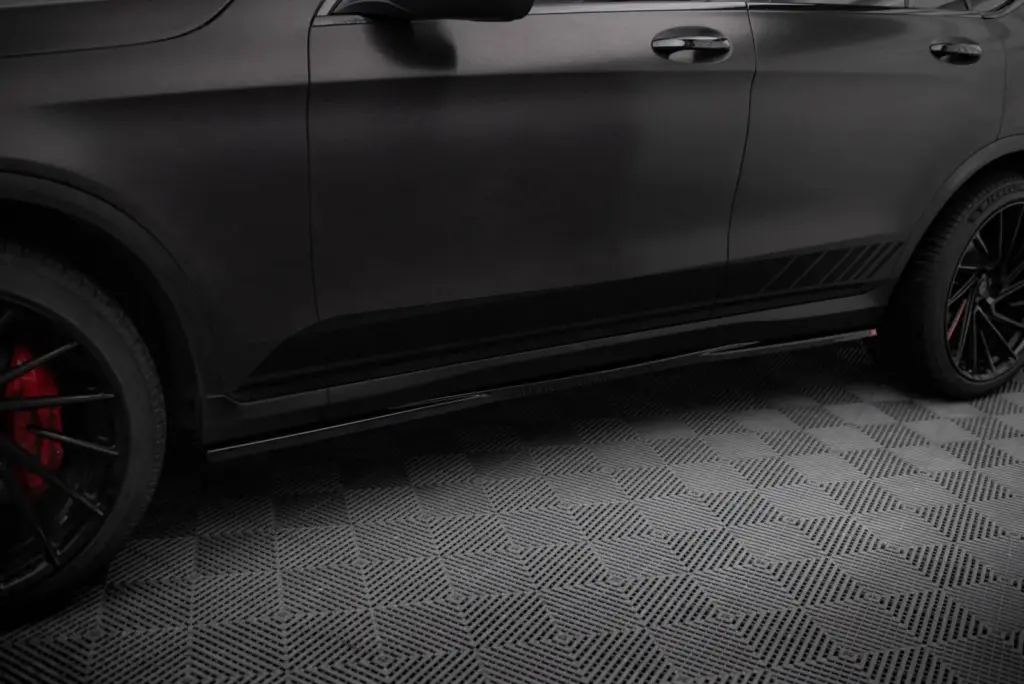 Side Skirts Diffusers V.2 compatible with Mercedes-Benz GLC Coupe AMG-Line C253