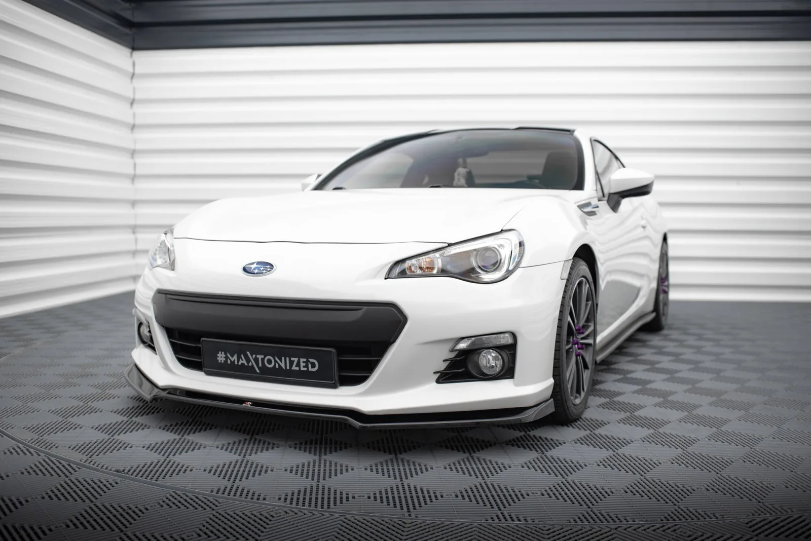 Front Splitter V.2 compatible with Subaru BRZ Mk1