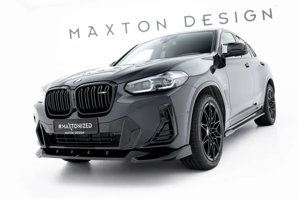 Front Splitter V.2 compatible with BMW X4 M-Pack G02 Facelift