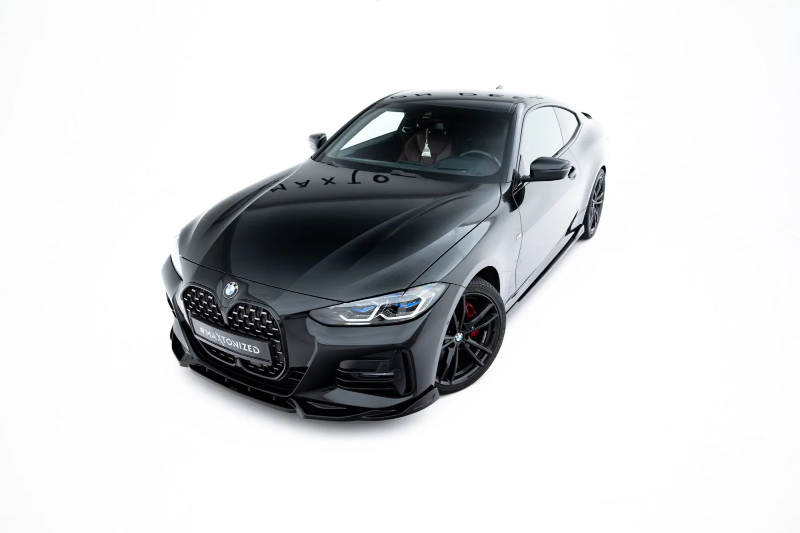 Front Splitter V.2 compatible with BMW 4 M-Pack / M440i G22 / G23 / G22 Facelift / G23 Facelift
