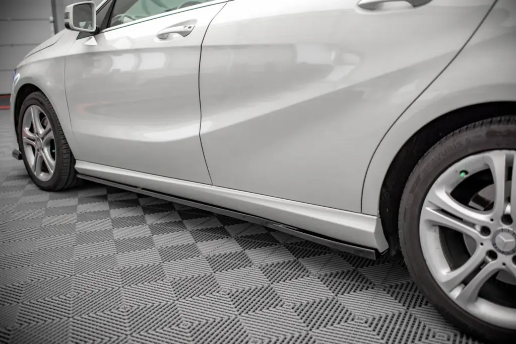 Side Skirts Diffusers V.2 compatible with Mercedes-Benz A W176
