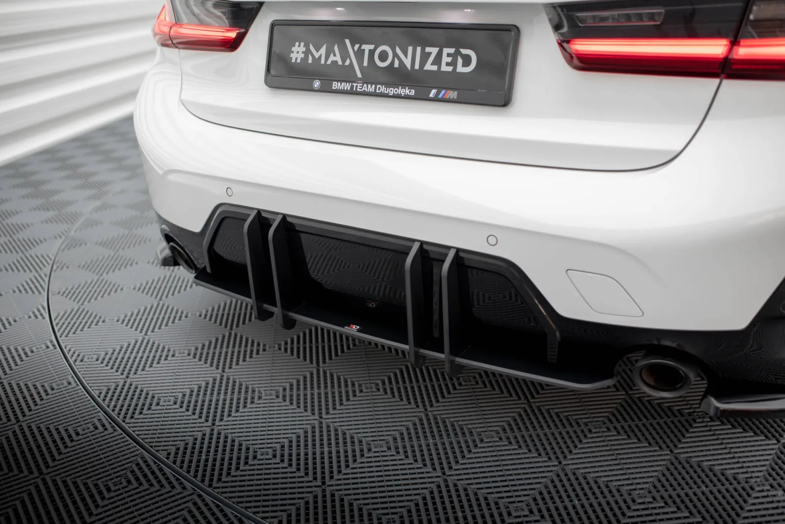 Rear Diffuser Street Pro compatible with BMW 3 M-Pack G20 / G21 Facelift