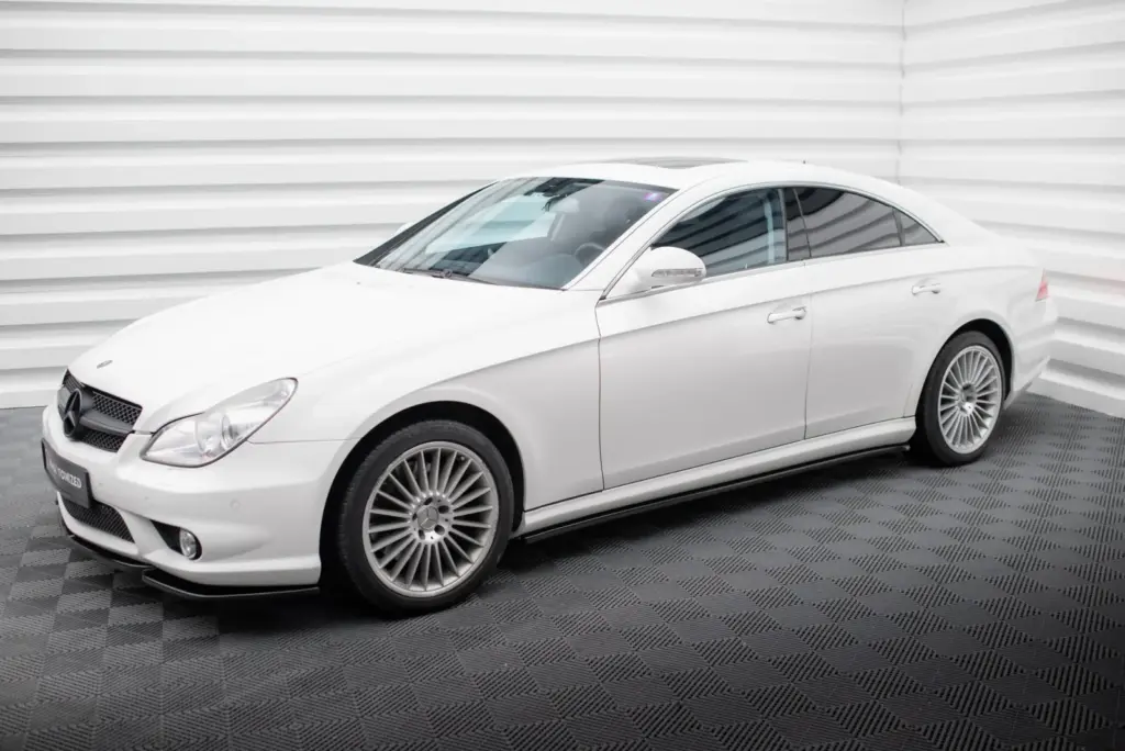 Side Skirts Diffusers compatible with Mercedes CLS C219 55AMG