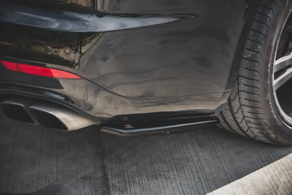 Rear Side Splitters compatible with Porsche Panamera Turbo 970 Facelift