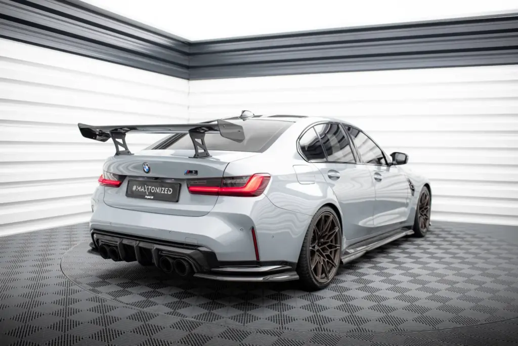 Carbon Spoiler With Internal Brackets compatible with BMW M3 G80 / M340i G20 / 3 M-Pack G20 / 3 Standard G20