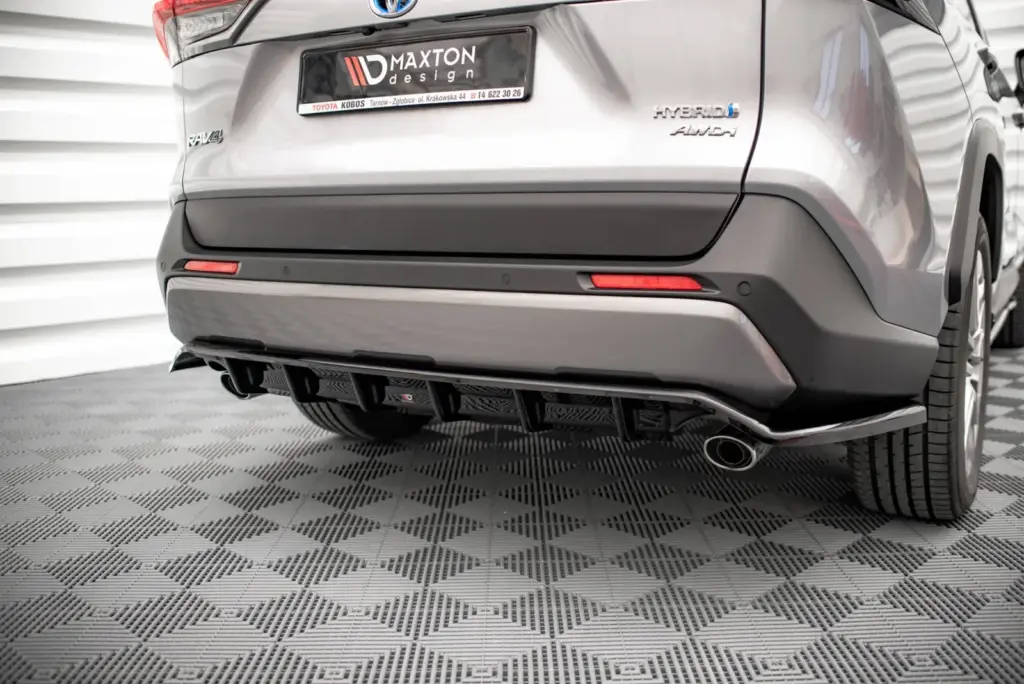 Rear Splitter (With Diffuser) compatible with Toyota RAV4 Mk5