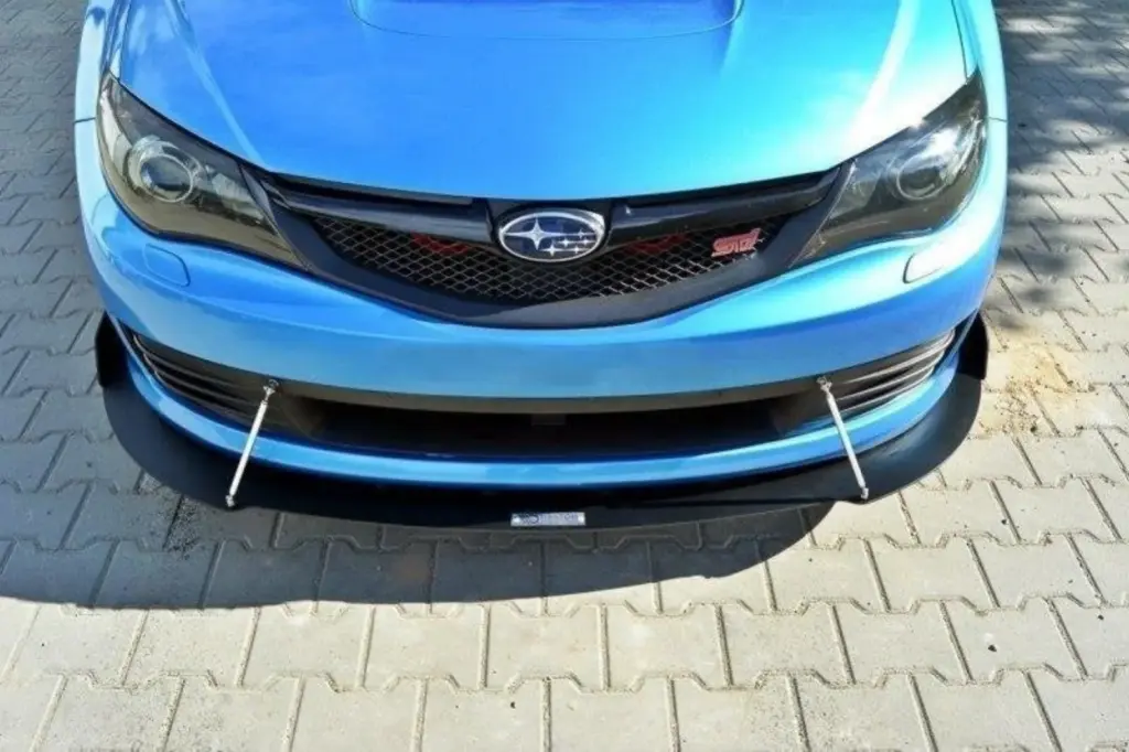 Front Splitter Racing compatible with Subaru Impreza WRX STI Mk3