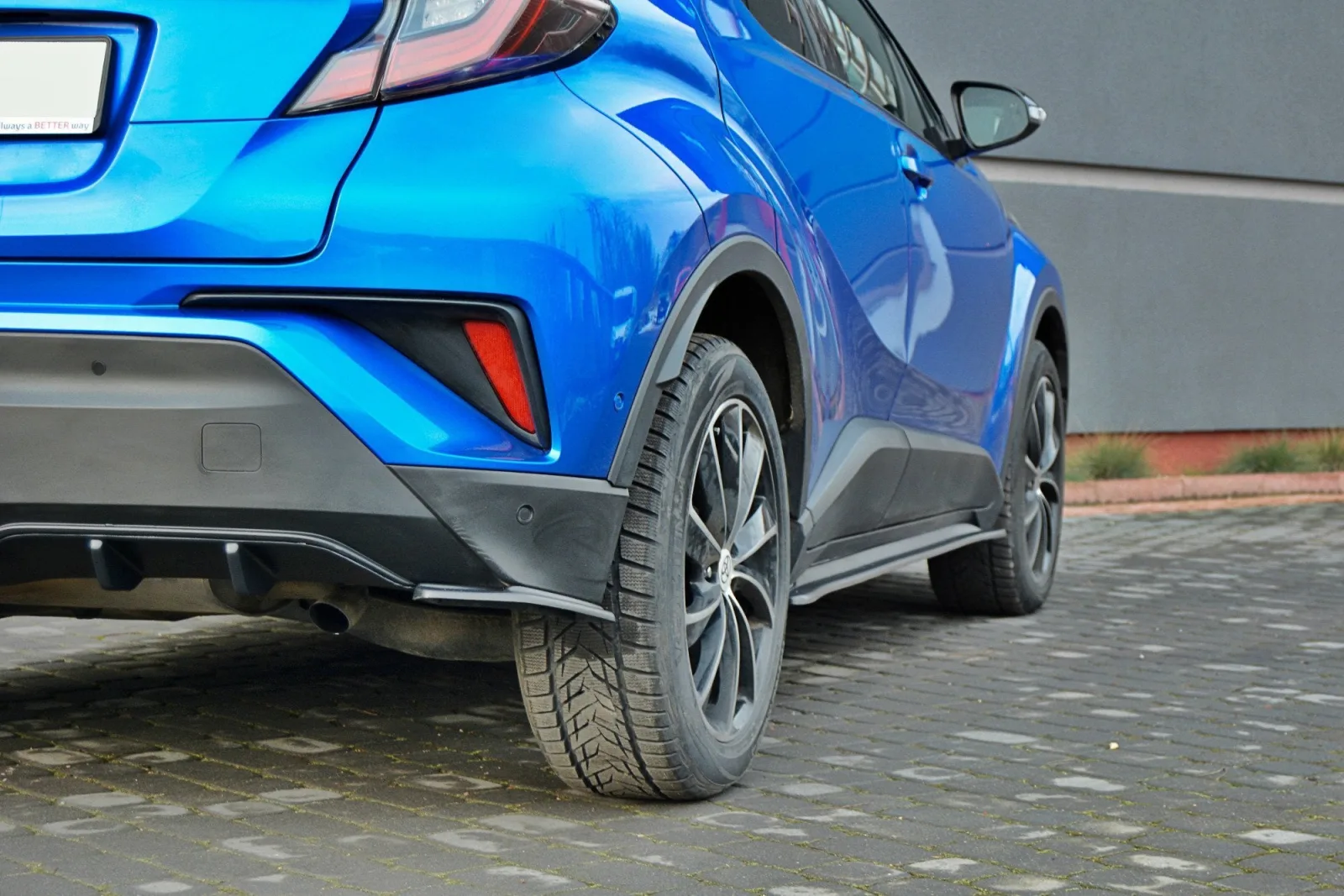 Rear Side Splitters compatible with TOYOTA C-HR